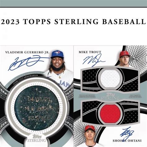 2023 topps sterling checklist - Release Date: November 3, 2023. 2023 Bowman Sterling Baseball again showcases top MLB prospects and rookies on chromium designs. See the full checklist here – 2023 Bowman Sterling Baseball Checklist. SKU: 647291 Categories: Baseball, Upcoming Release.